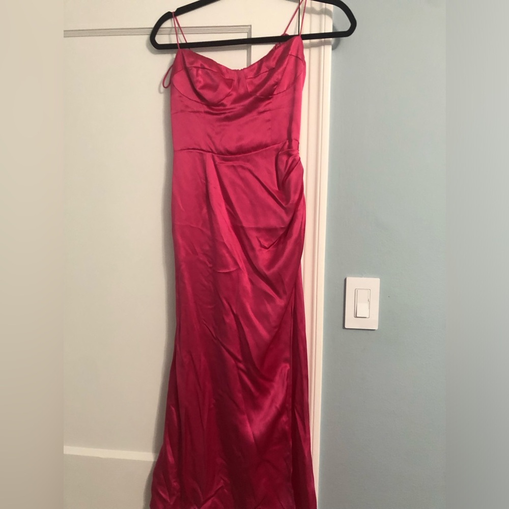 Reformation Marguerite Silk Dress